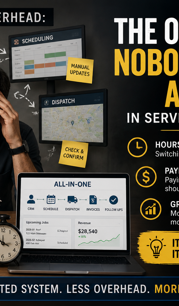 The Hidden Overhead in Service Businesses (It’s Not What You Think)