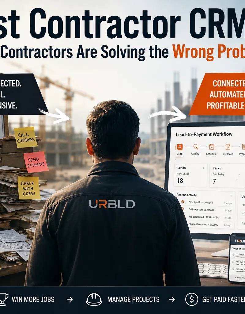 Best Contractor CRM for Workflow Automation