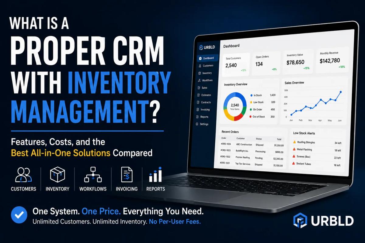 CRM With Inventory Management: What Small Businesses Actually Need