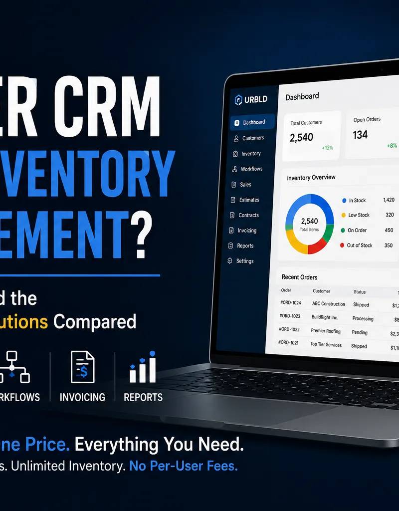 CRM With Inventory Management: What Small Businesses Actually Need