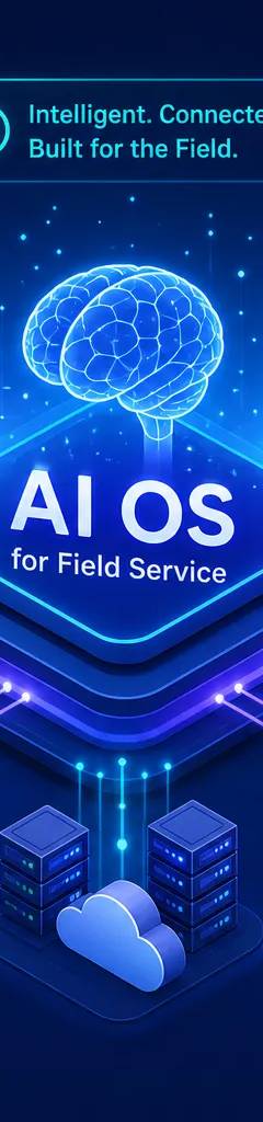What is an AI operating system for field service?