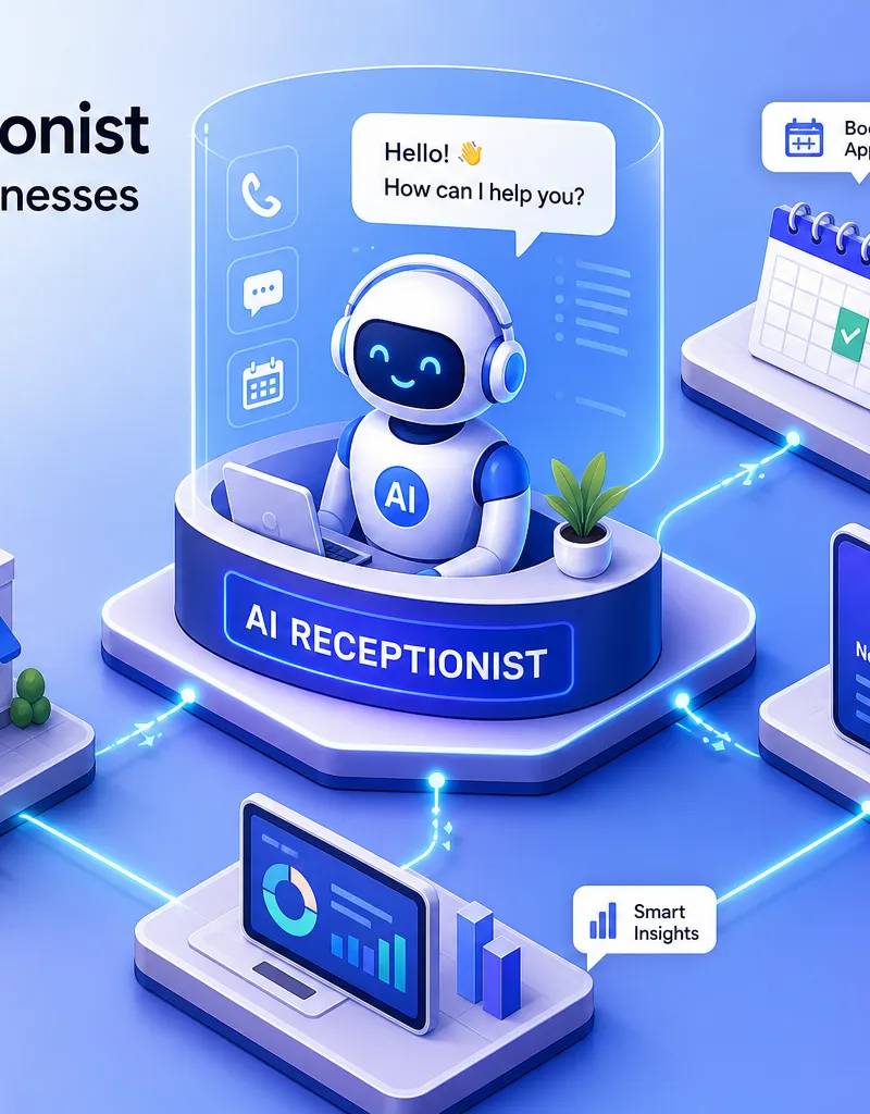 What Is an AI Receptionist for Service Businesses?