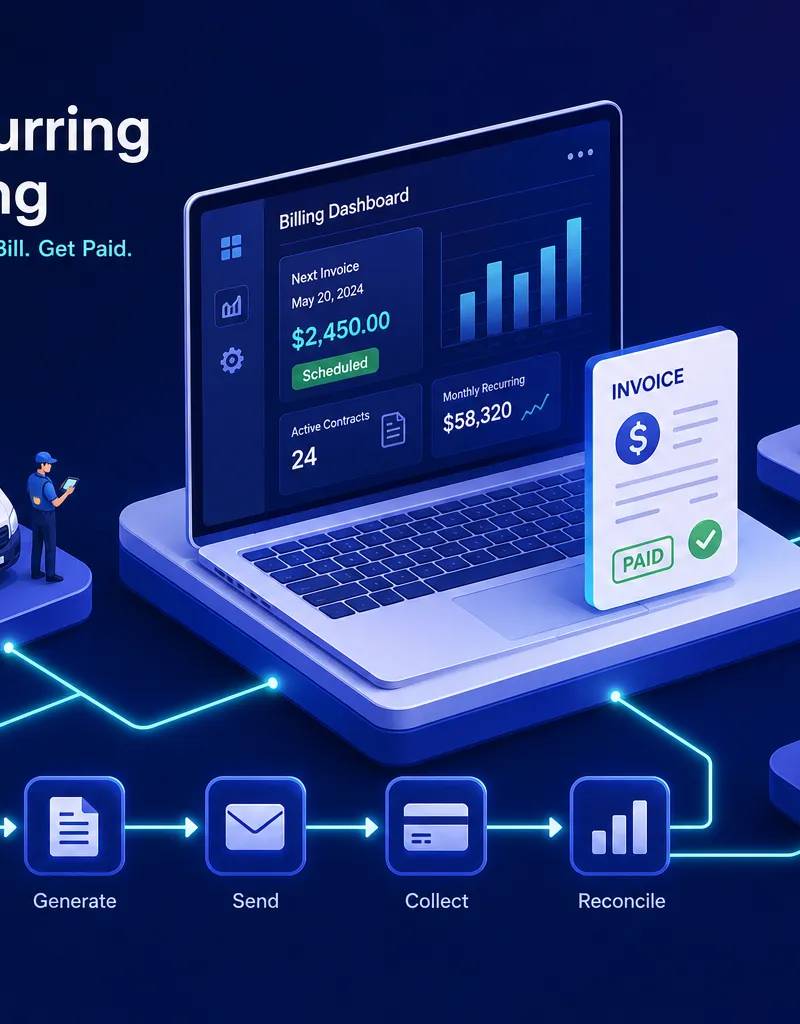 Recurring Billing Software for Field Service Contracts