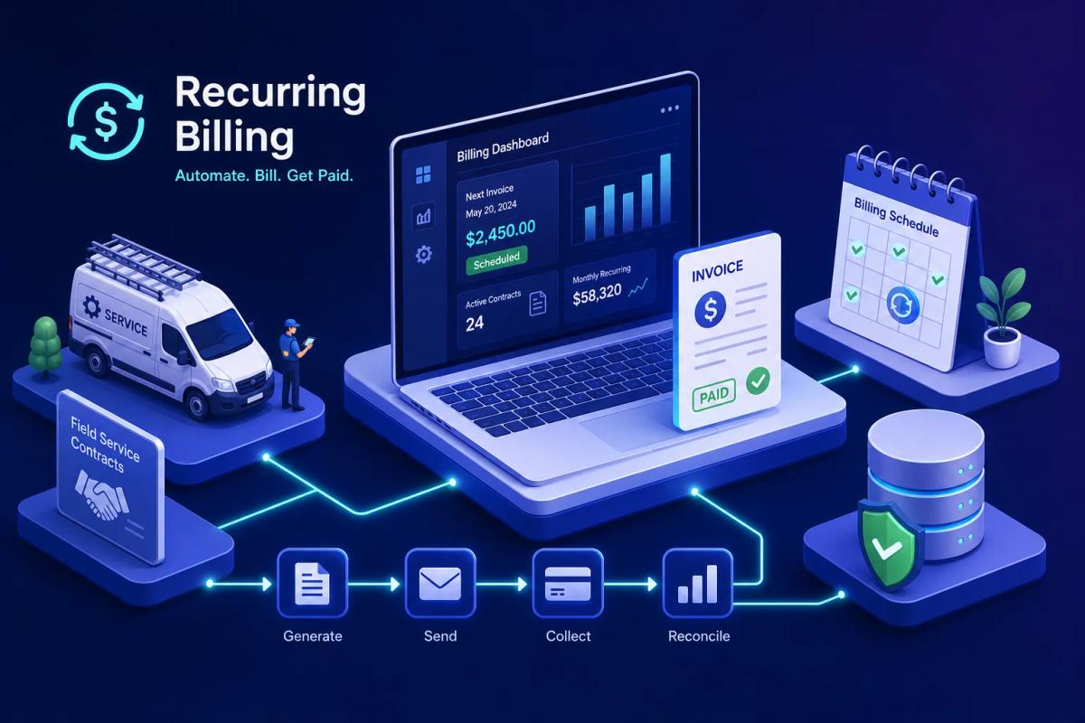 Recurring Billing Software for Field Service Contracts