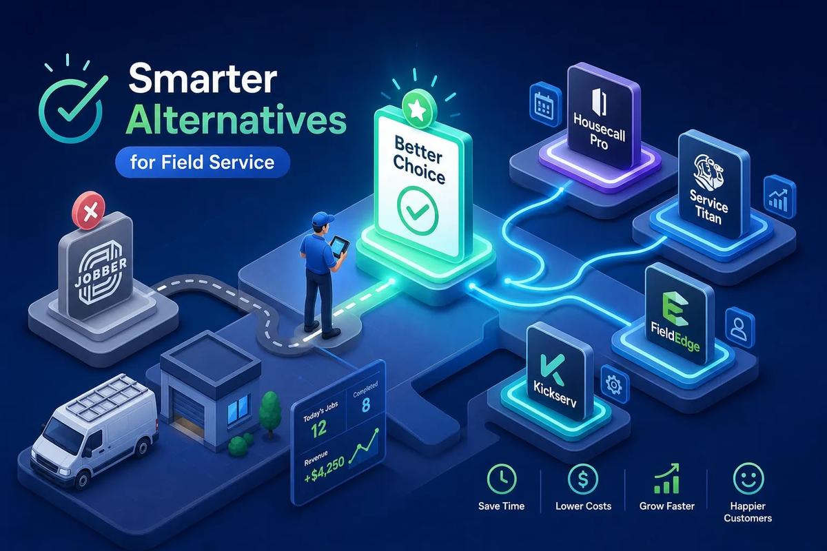 Best Jobber Alternatives for Field Service Businesses in 2026