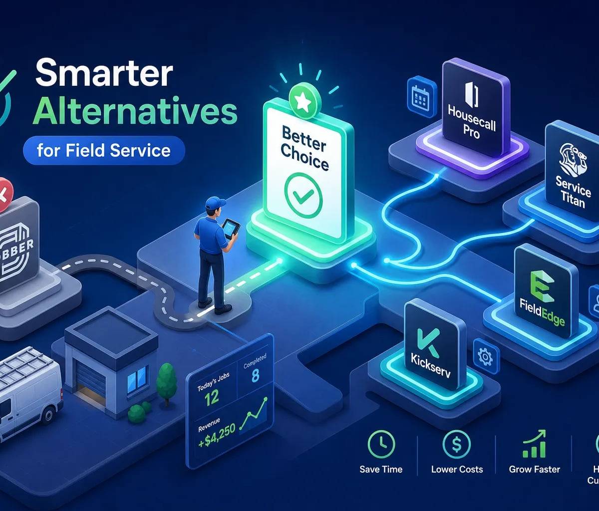 Best Jobber Alternatives for Field Service Businesses in 2026