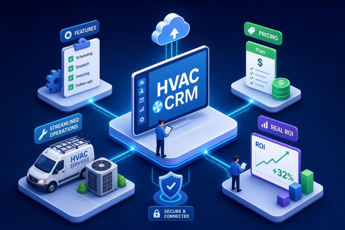 HVAC CRM Buyer's Guide: Features, Pricing, and Real ROI