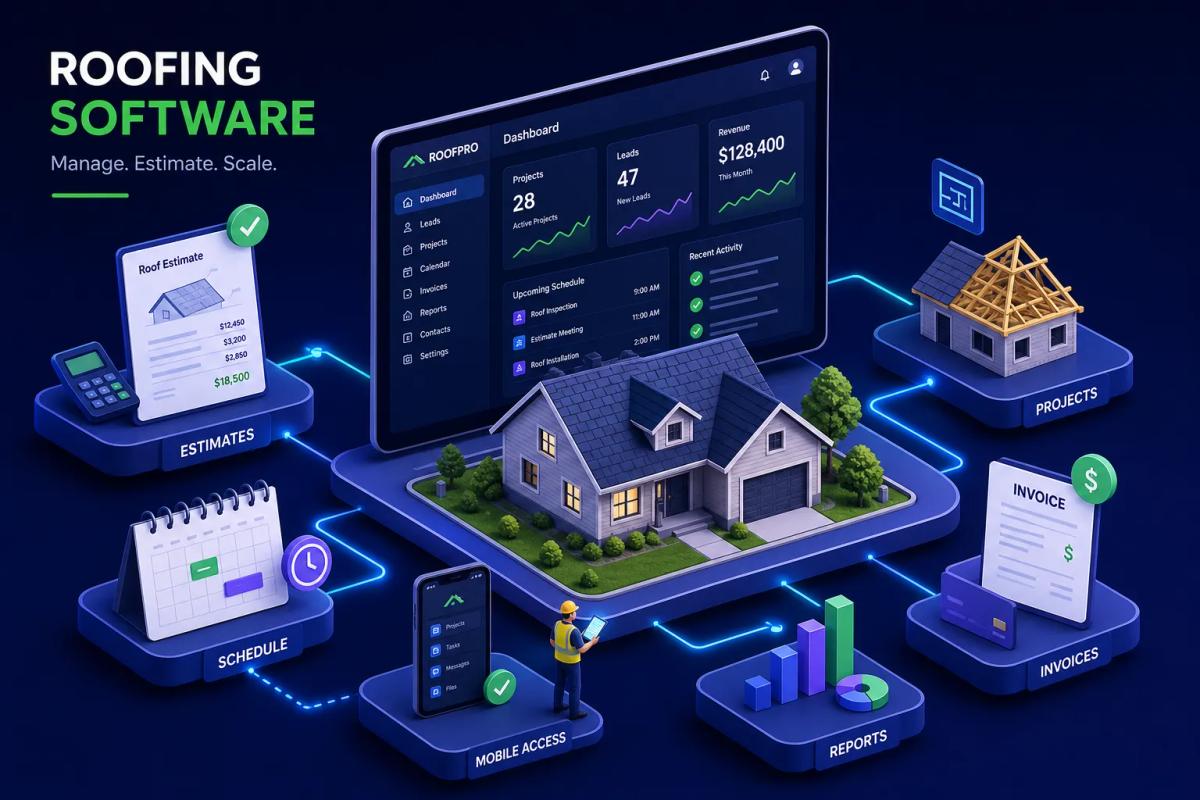 The Complete Guide to Roofing Contractor Software