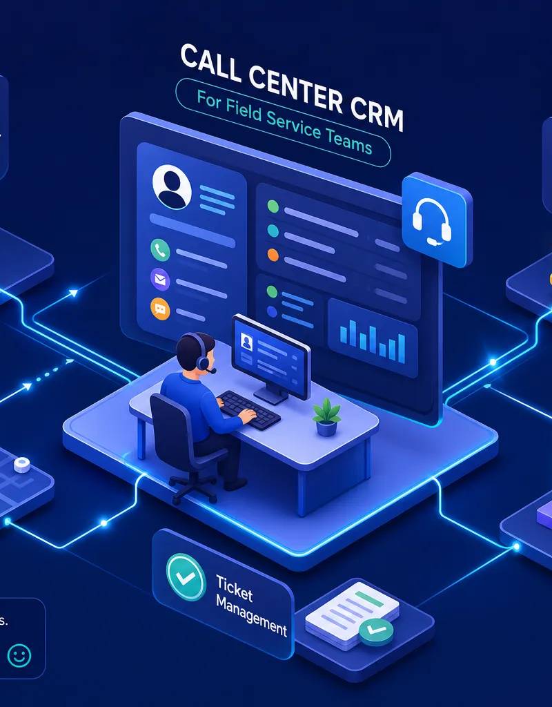 Call Center CRM Features Every Field Service Team Needs