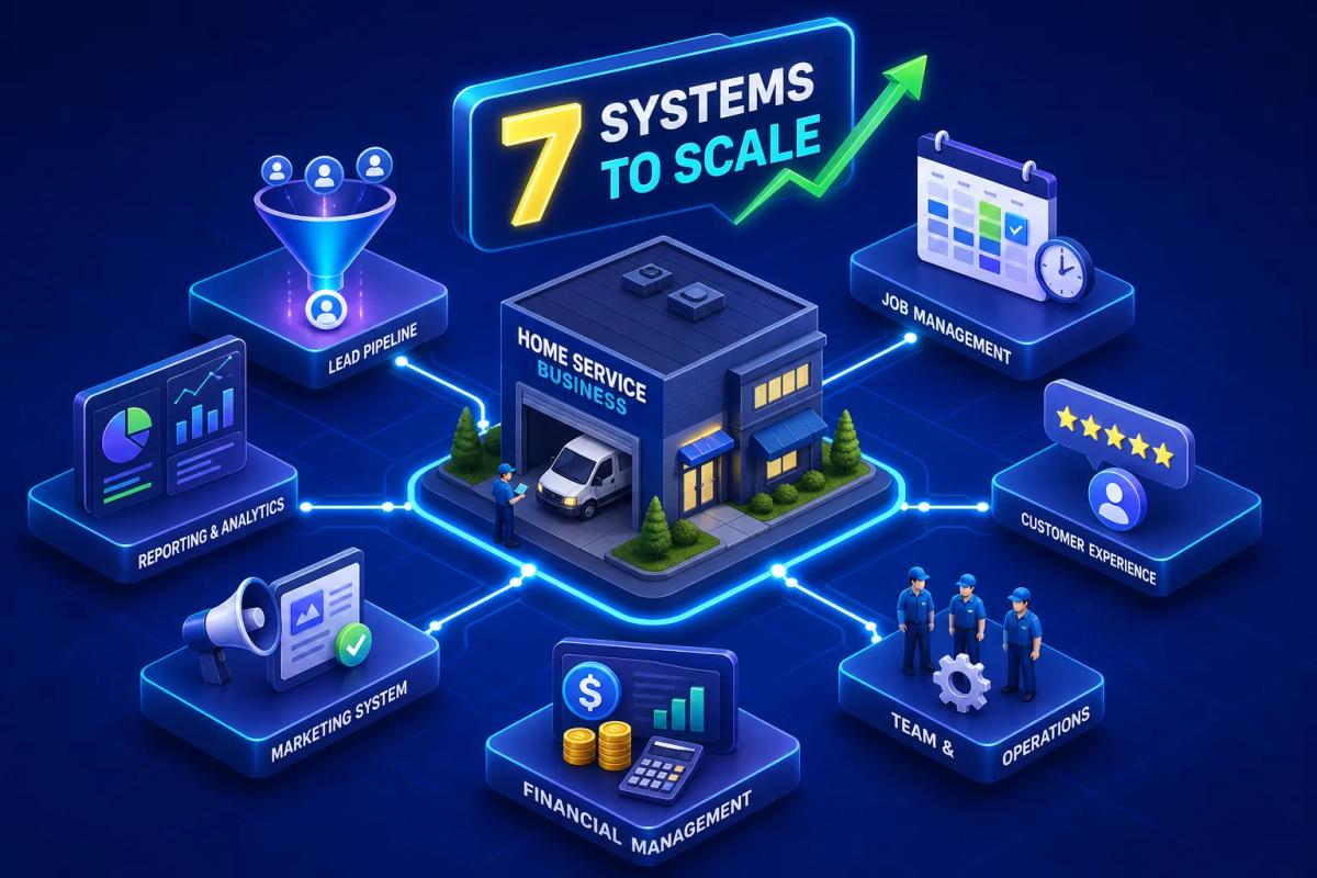7 Systems Every Home Service Business Needs to Scale