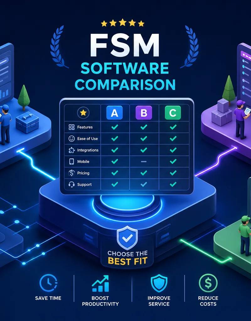 FSM Software Comparison: Top Field Service Platforms Compared for 2026