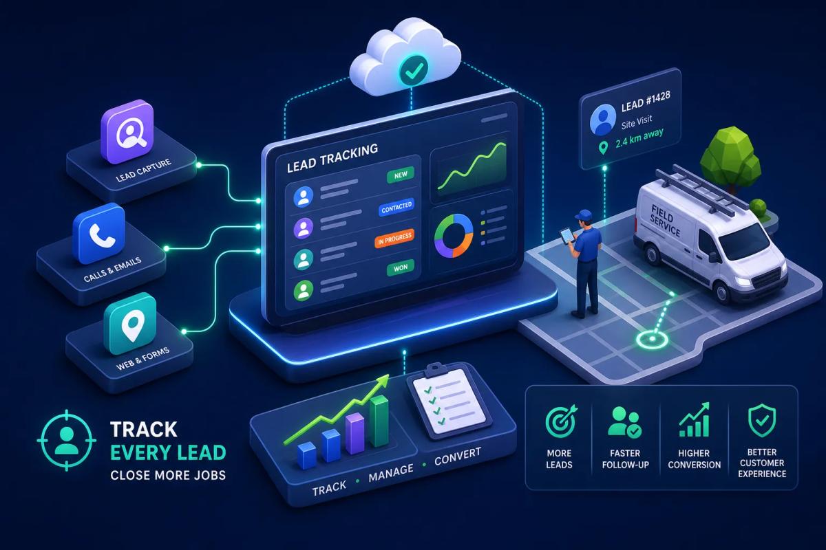 Lead tracking software for field service: a 2026 guide