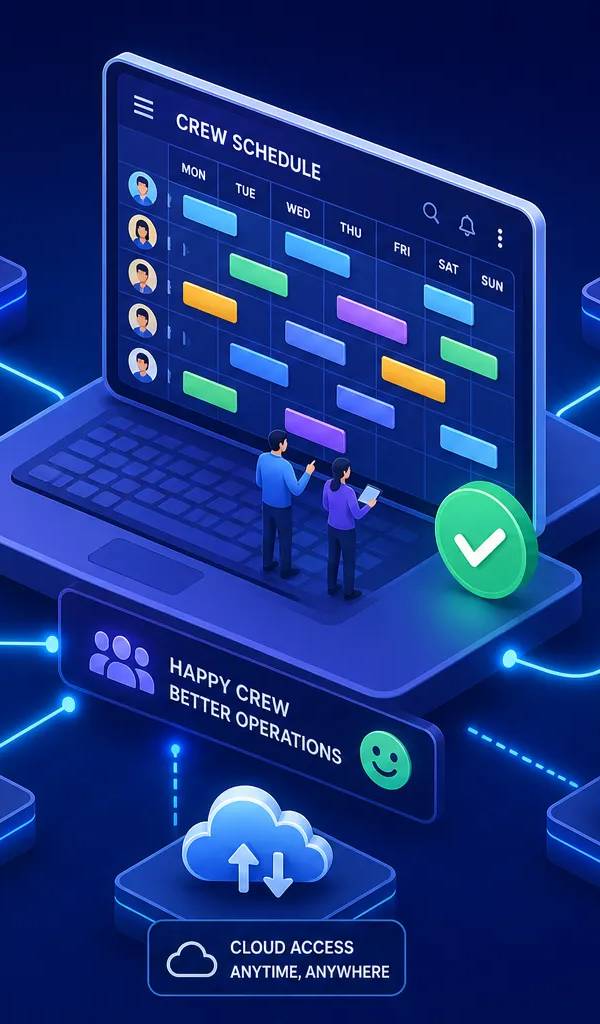 7 Must-Have Features in Crew Scheduling Software