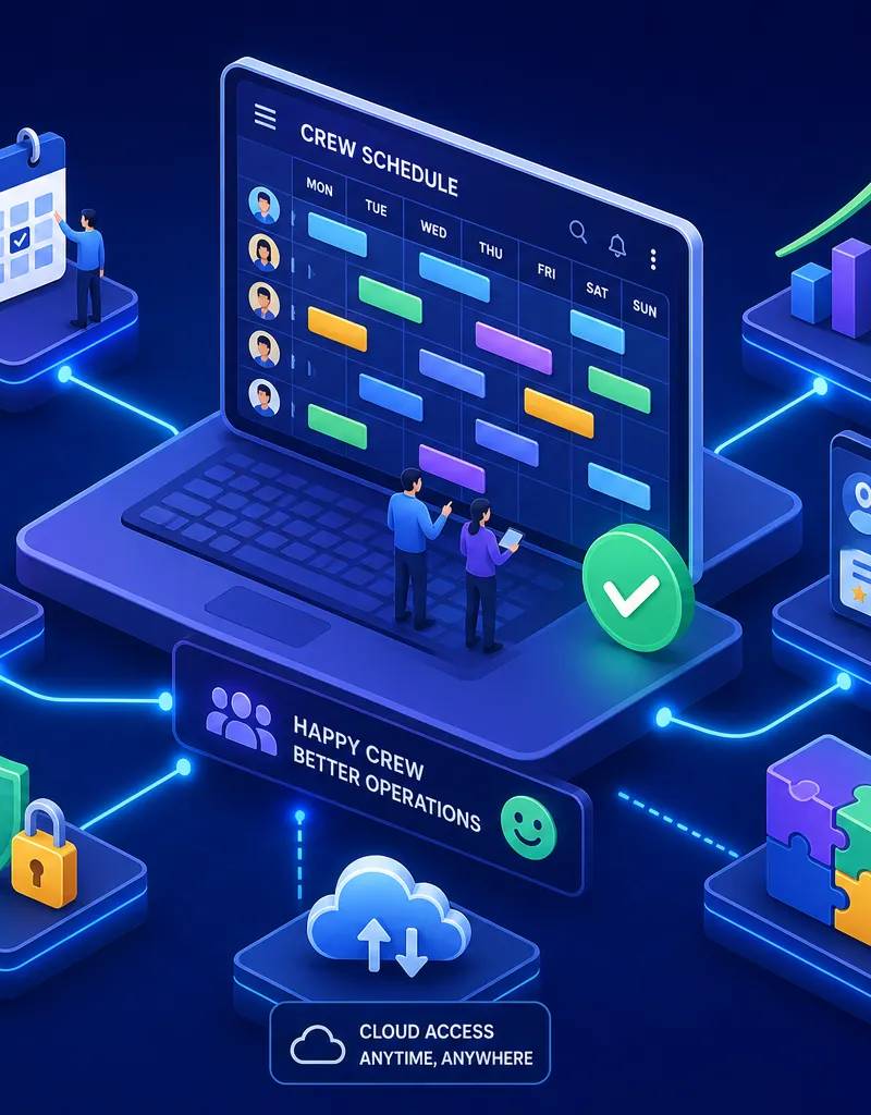 7 Must-Have Features in Crew Scheduling Software