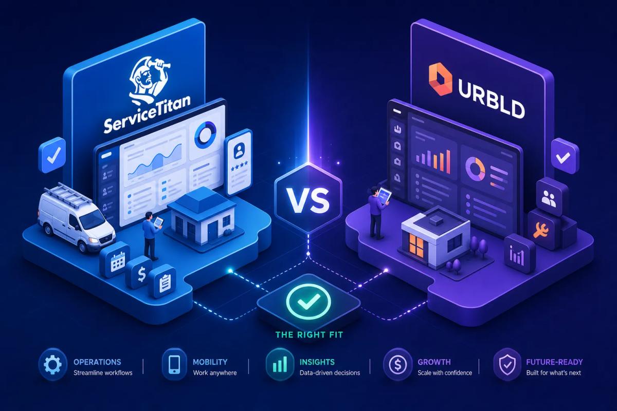 ServiceTitan vs URBLD: Which FSM Platform Fits in 2026?