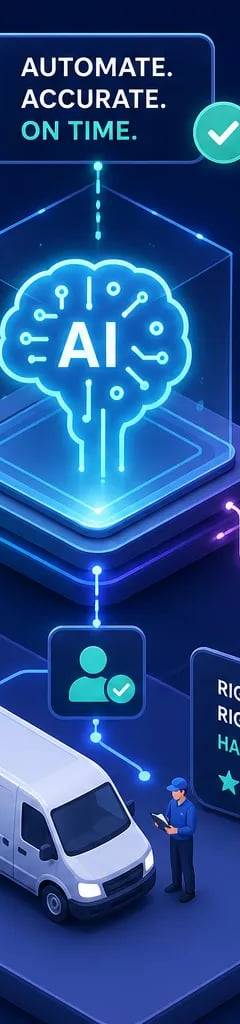 How AI handles invoicing and scheduling for field service