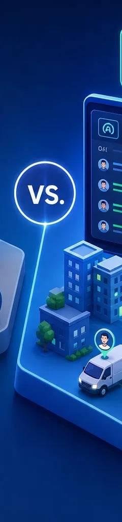 Technician scheduling software: basic tools vs. AI dispatch