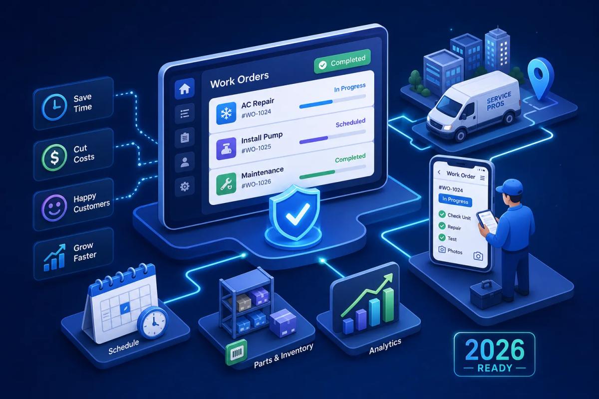 Work Order Software Every Field Service Business Needs in 2026