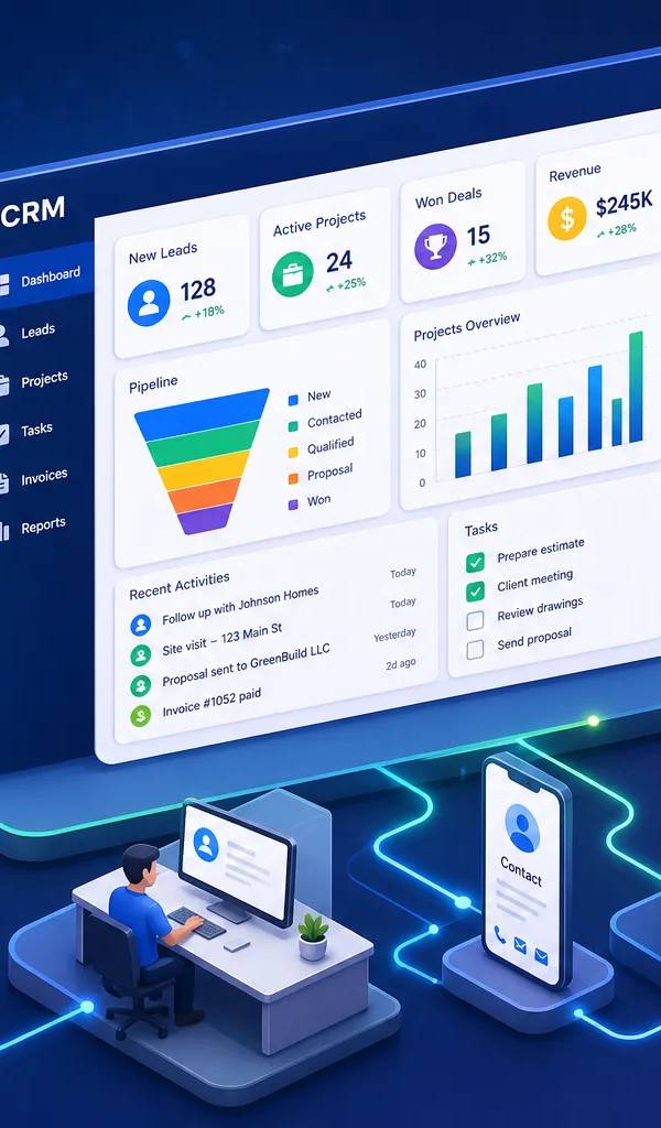 Best Contractor CRM Software in 2026: Features and Pricing