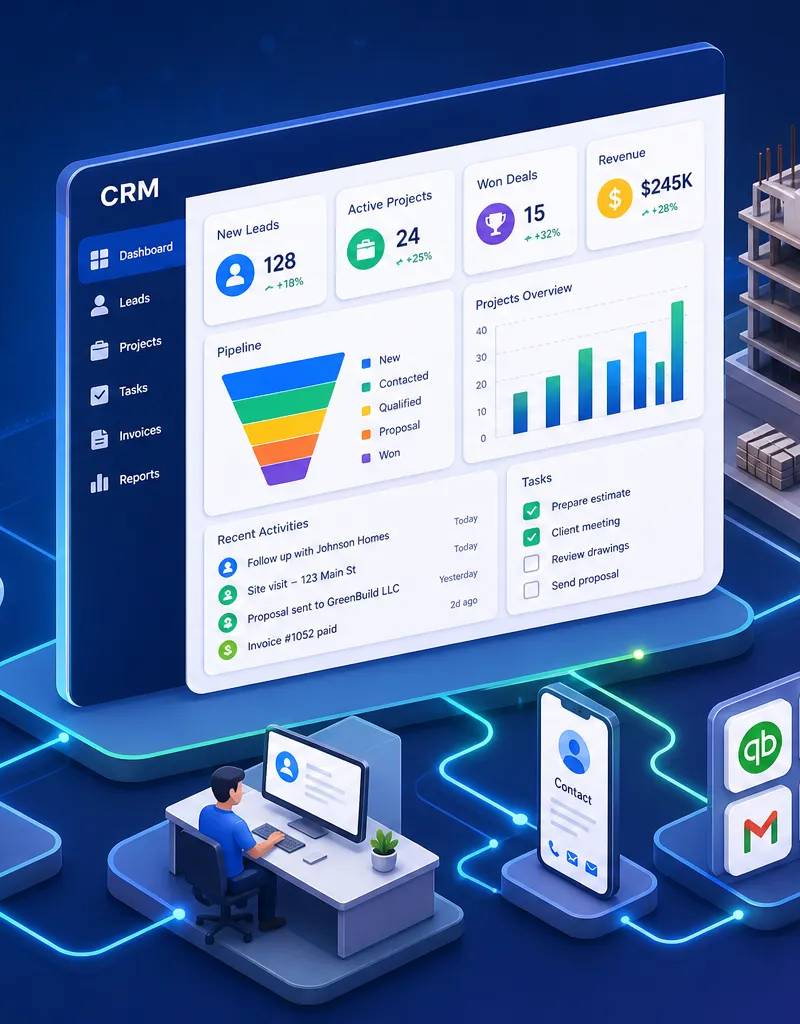 Best Contractor CRM Software in 2026: Features and Pricing