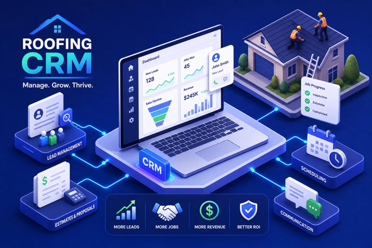 Best Roofing CRM Software: Features, Costs, and ROI in 2026